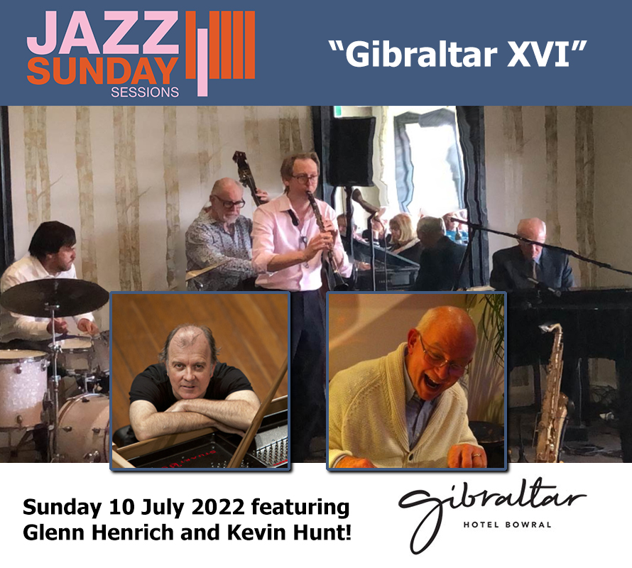 Sunday Sessions Jazz "Gibraltar XVI" featuring Glenn Henrich on Vibes
